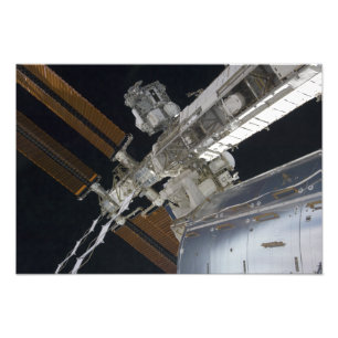 A portion of the International Space Station 3 Photo Print