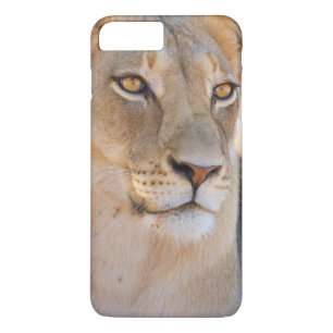 A portrait of a Lioness looking into the distance iPhone 8 Plus/7 Plus Case