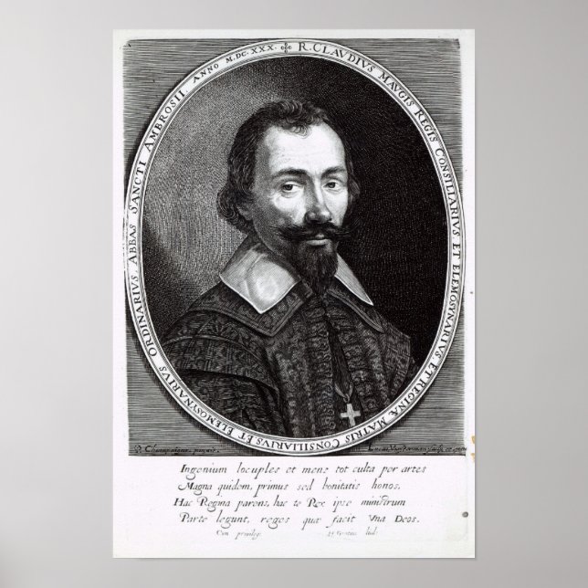 A portrait of Claude Maugis, advisor to Marie Poster (Front)