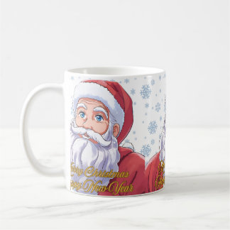 A portrait of Santa Claus Coffee Mug