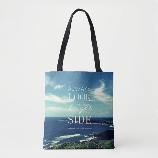 A Positive Outlook on Life / ©Seascape Tote Bag (Front)