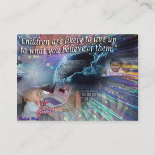 A positive uplifting reminder Quote Enclosure Card