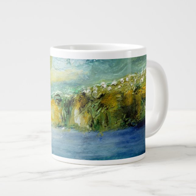 A Postcard from Madeira 2014 Large Coffee Mug (Front Right)