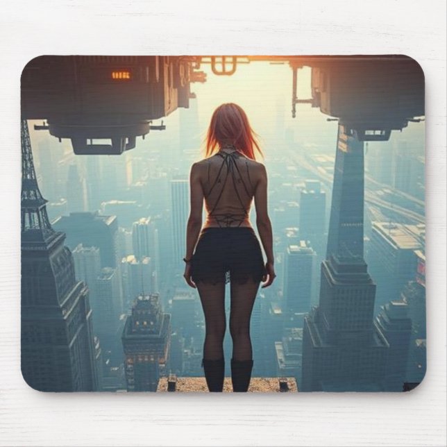 A Postcard from the Future Mouse Mat (Front)