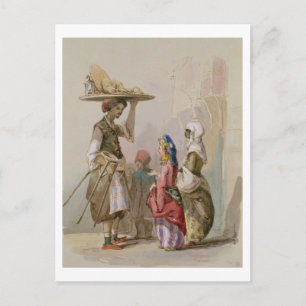 A pot seller, c.1855 postcard