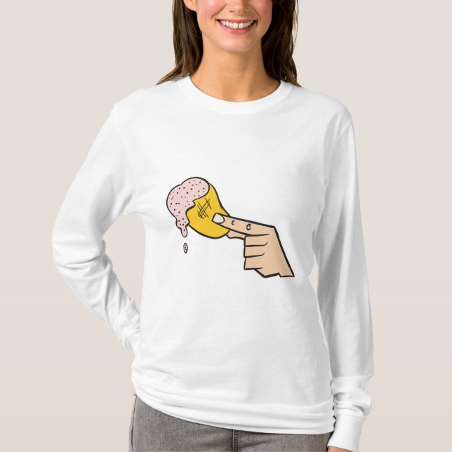a potato chip with dip T-Shirt (Front)