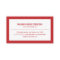 A Powerful Hi - Modern Business Card - Red