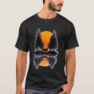 A Powerful Lion at Sundown Mane Africa Roar Savann T-Shirt