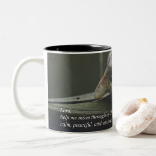 A Prayer For Serenity (Murphy) Two-Tone Coffee Mug