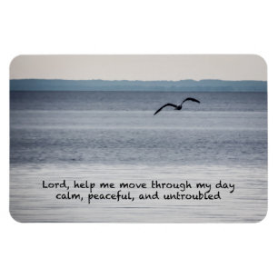 A Prayer For Serenity (Waterscape)  -- Magnet