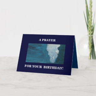 A PRAYER FOR YOUR BIRTHDAY CARD