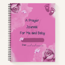 A Prayer Journal for Me and Baby (Girl)