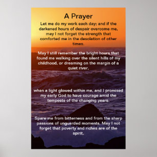 A Prayer on the Beach Posters