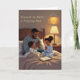 A Praying Dad Father's Day Card