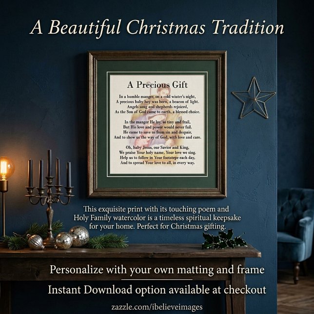 A precious gift Christmas Poster (Creator Uploaded)