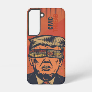 A president blindfolded by mental issues samsung galaxy case
