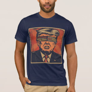 A president blindfolded by mental issues T-Shirt