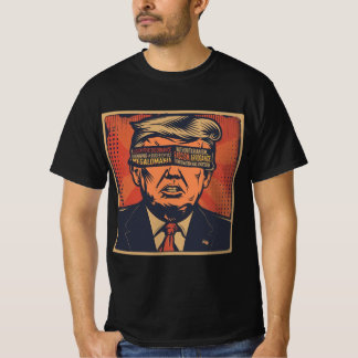 A president blindfolded by mental issues T-Shirt