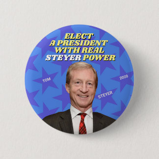 A President with real STEYER Power 6 Cm Round Badge