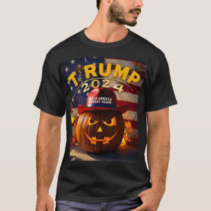 A Presidential Halloween: Trump 2024 T-Shirt