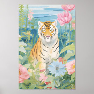 A Pretty Tiger Poster