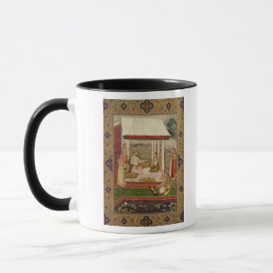 A Prince and Princess Listening to Music Mug