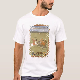 A Prince Fighting his Enemies on an Elephant, c.17 T-Shirt
