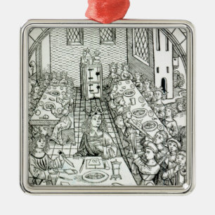 A Princely Banquet, 1491 Metal Tree Decoration
