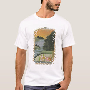A Princess listening to female musicians by a rive T-Shirt