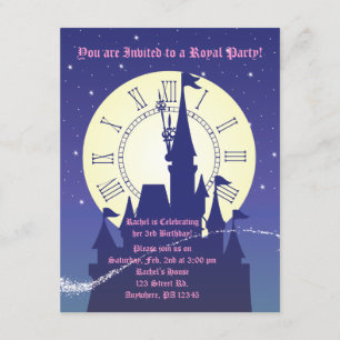 A Princess Royal Birthday Party Invitation