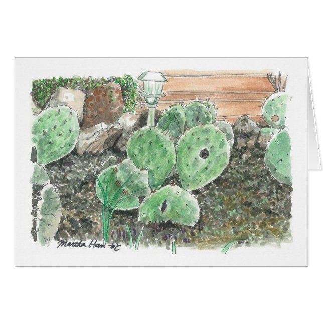 A private cactus garden (Front Horizontal)