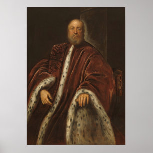 A Procurator - Jacopo Tintoretto Fine Art Poster