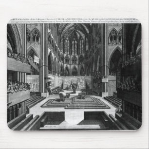 A Prospect of the Inside Collegiate Church Mouse Mat
