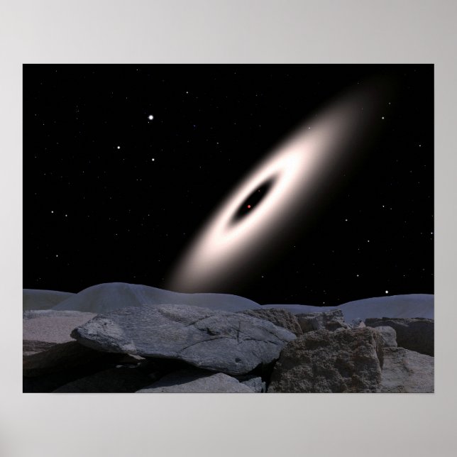 A protoplanetary disc poster (Front)