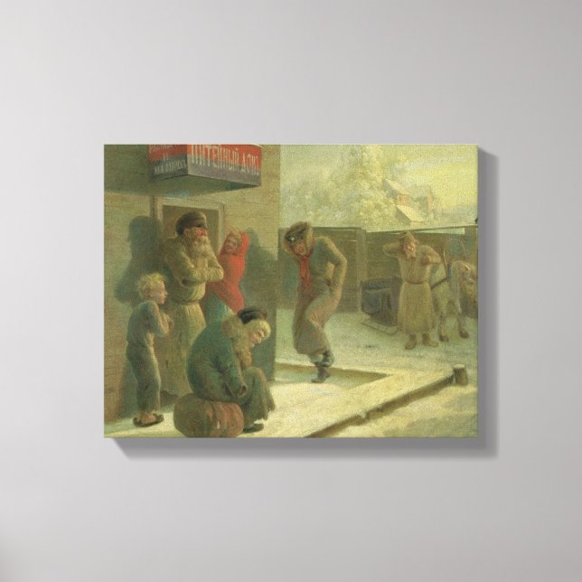 A Pub Canvas Print (Front)