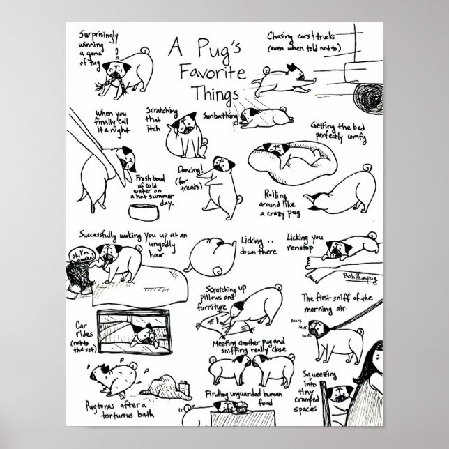 A Pug's Favourite Things, Part II Poster (Front)
