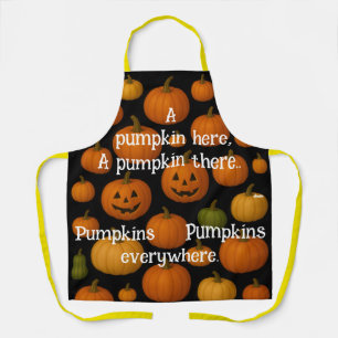A pumpkin here apron