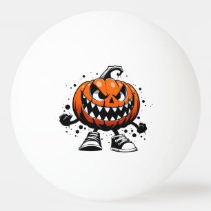 A Pumpkin Takes Life Ping Pong Ball