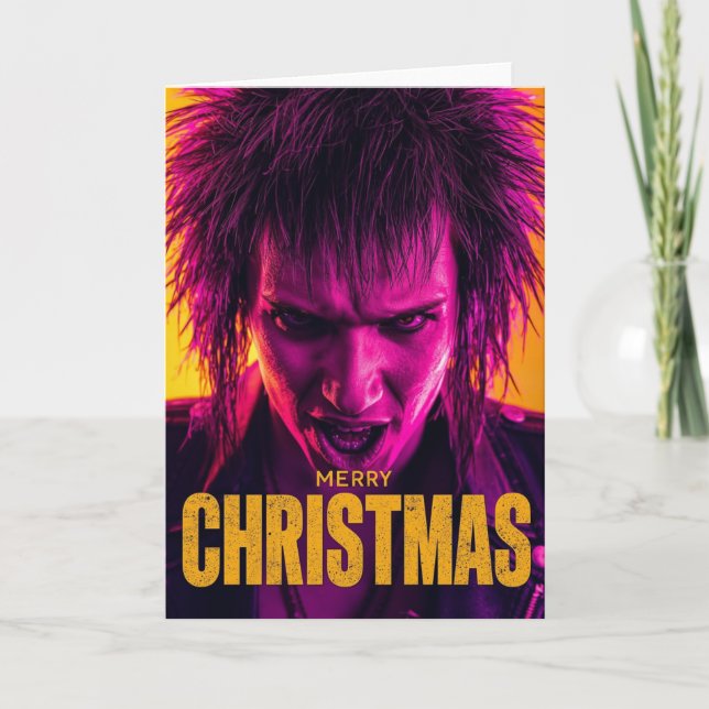 A punk christmas card (Front)