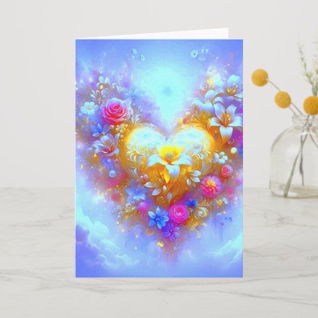 A Pure Heart Thank You Card (Front)