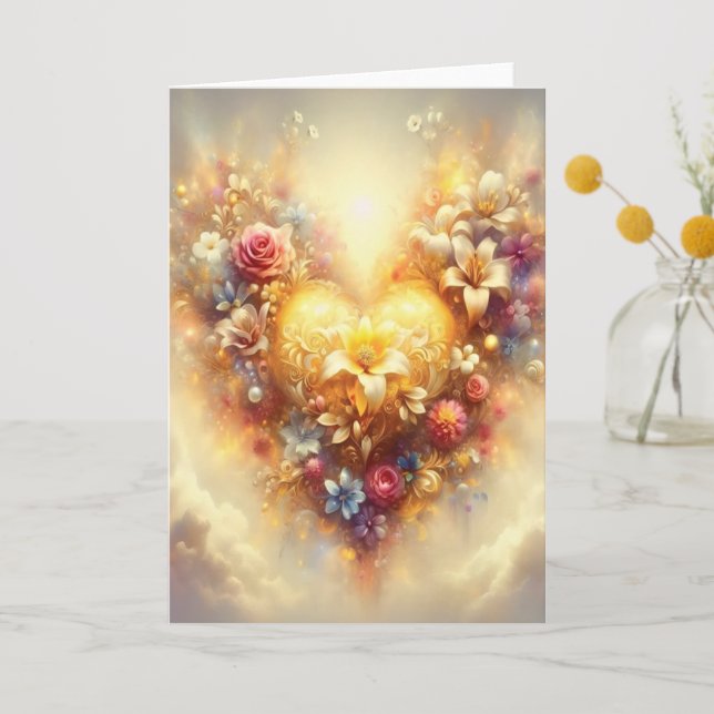 A Pure Heart Thank You Card (Front)