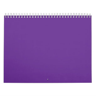 a purple background with a calendar