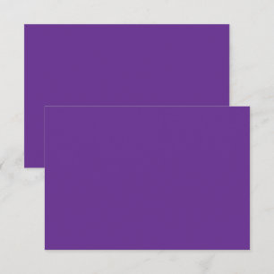 a purple background with a thank you card