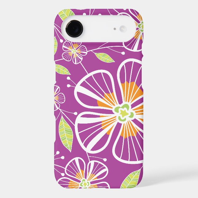 A Purple Bouquet Case-Mate iPhone Case (Back)