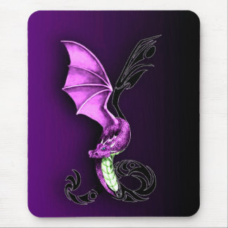A Purple Dragon Mouse Mat