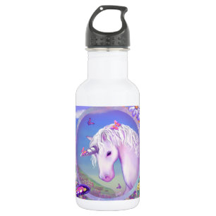 a purple paradise 532 ml water bottle