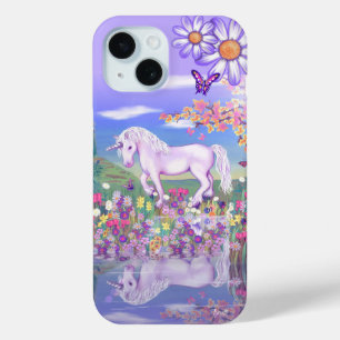 A purple Paradise  iPhone 15 Case
