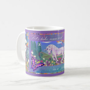 A Purple Paradise Coffee Mug