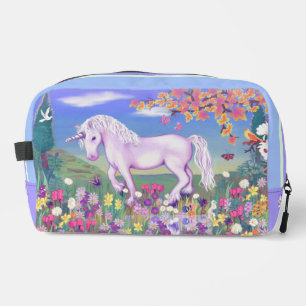 A purple paradise dopp kit