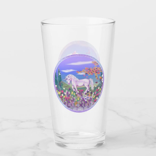 A Purple Paradise Glass (Front)